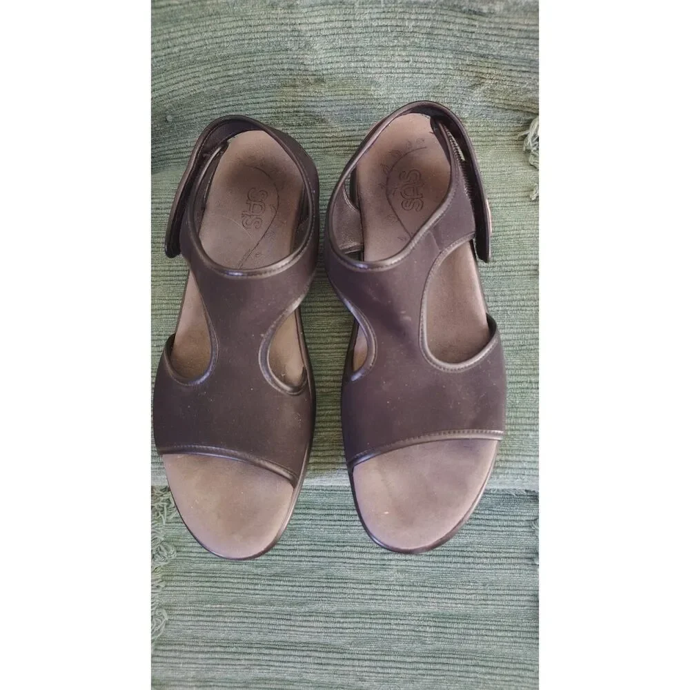 SAS Harmony Women's Heel Strap Sandals – Size 8N (Narrow)